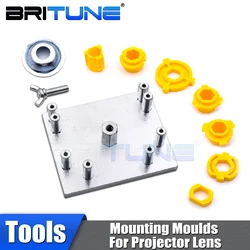 Retrofit Tool Headlight Mounting Plate Moulds For Hella 3R G5/Q5 Projector Lens H1/H4/H7/H11/D2/HB3/HB4 Car Accessories
