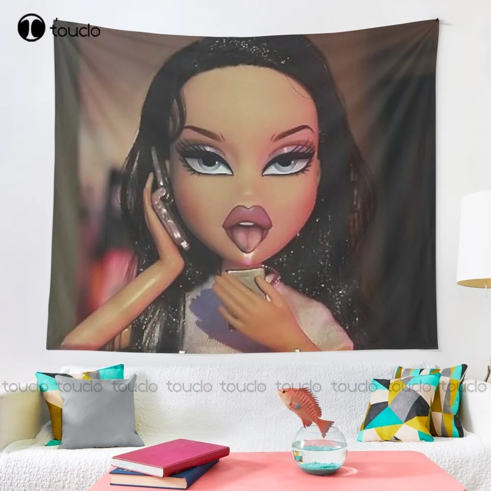 Jennifer Bratz Movie Film Cinema E Girl Tapestry Funny College Tapestry Blanket Tapestry Bedroom Bedspread Decoration Funny Wall