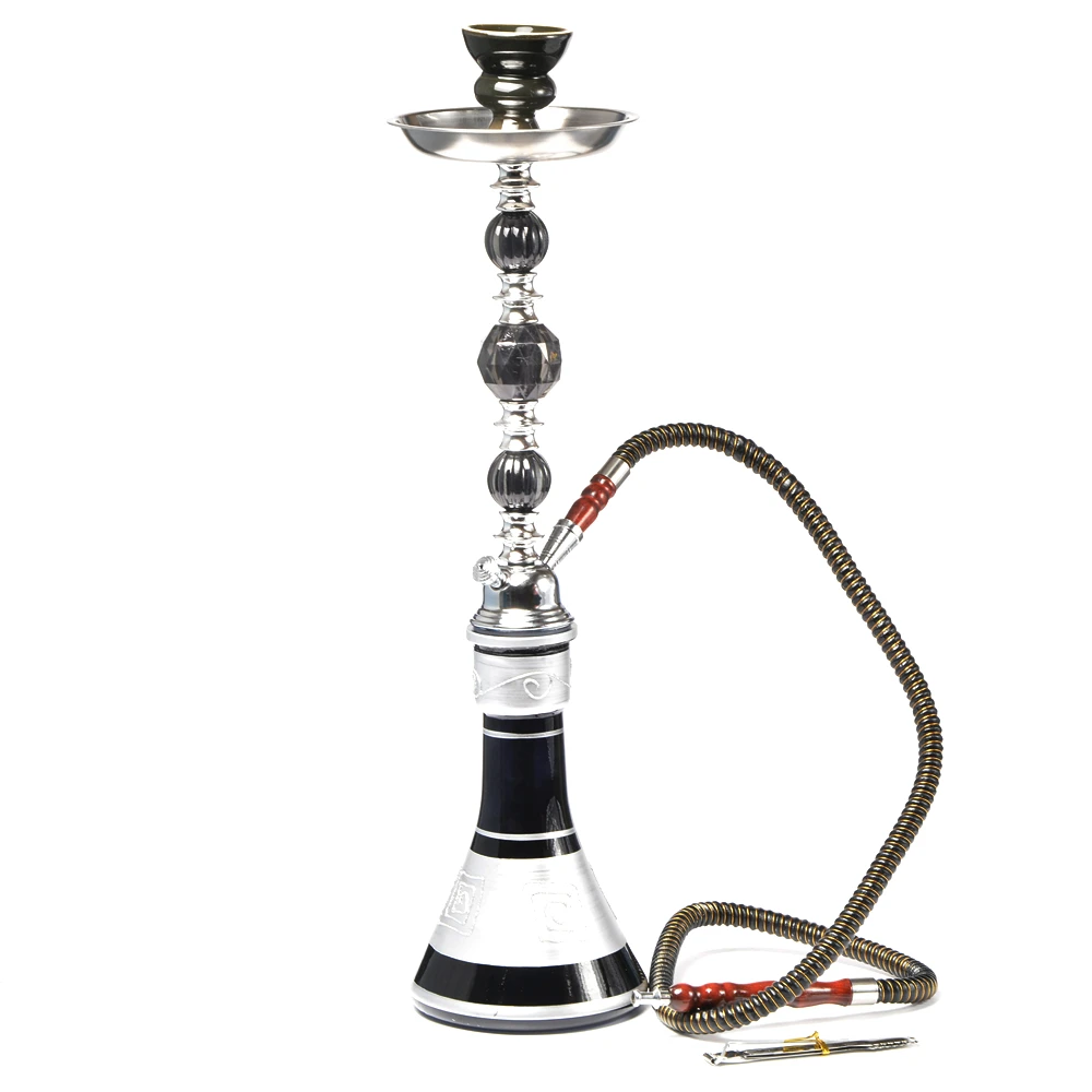 DEJAYA szisza Hookah szklana podróżna piszczałka Chicha Narguile dopełnia Nargile z miseczka ceramiczna Sheesha szczypce do węgla drzewnego akcesoria