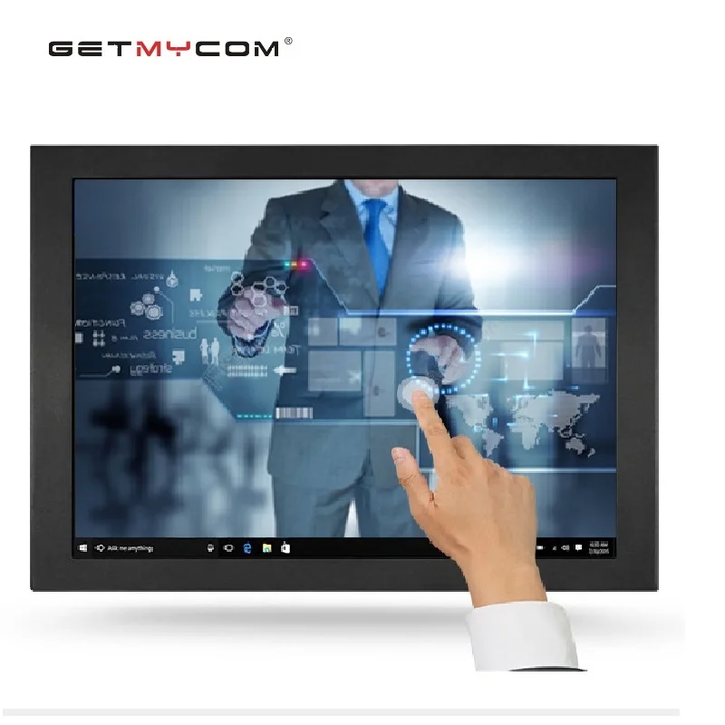 

Getmycom 12 inch Integrated Capacitor Machine Embedded 10-Point Industrial Control Tablet Industrial Touch Screen Getminte12