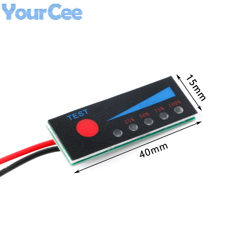 3.7V 1S 2S 3S 4S 5S 6S 7S 18650 Li-ion Lipo Lithium Lead Acid Battery Level Indicator Tester LCD Display Meter Module Capacity