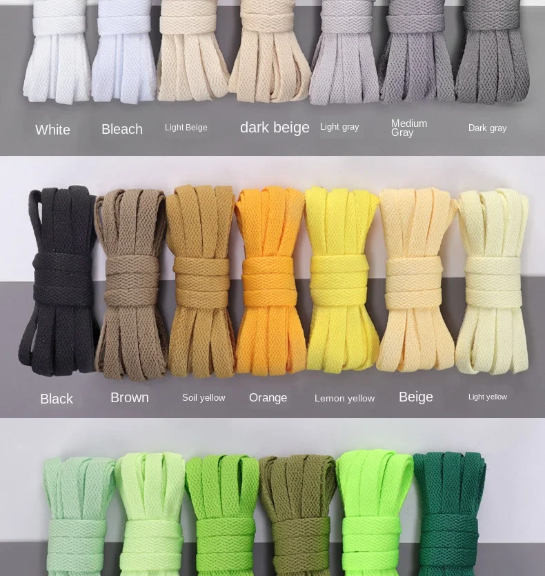 1pair Classic Basics Flat Shoelaces Sneakers Shoelace Canvas Shoes Basketball Shoe Laces Black White Color Shoes Accessories