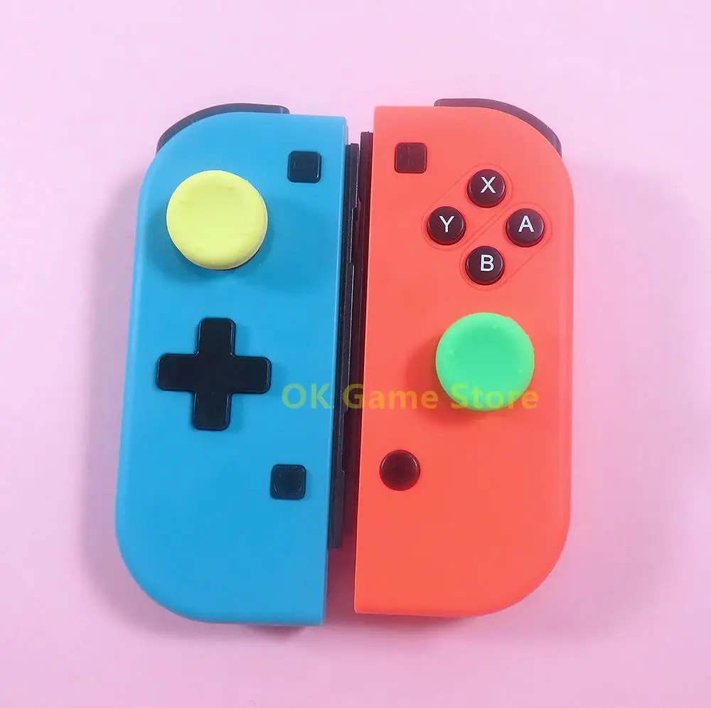 Poignées de pouce en silicone coordonnantes pour manette Nintendo Switch et Lite Joy-Con, capuchon amélioré, 300 pièces par lot