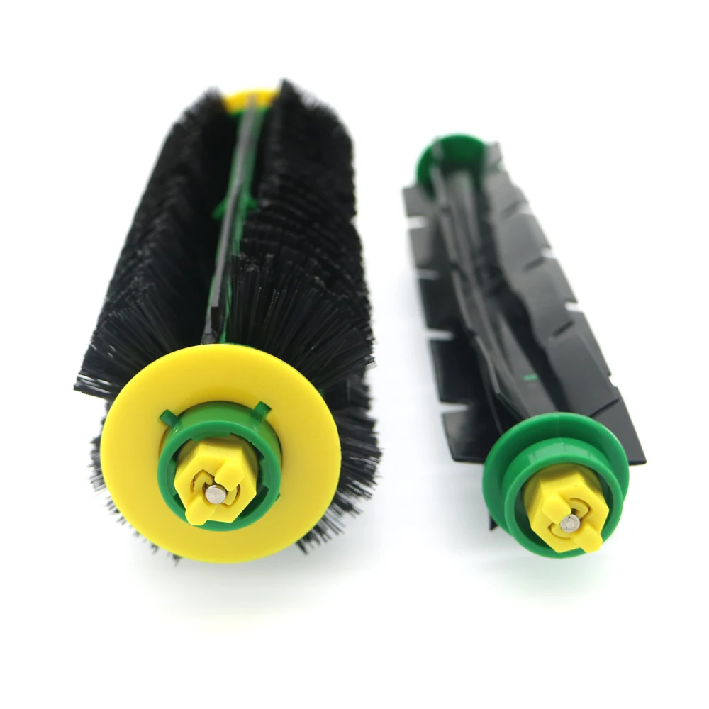 Juego de cepillo de cerdas + cepillo batidor Flexible para iRobot Roomba Serie 500, 510, 520, 530, 535, 540, 550, 560, 570, piezas de aspiradora, 1 Juego