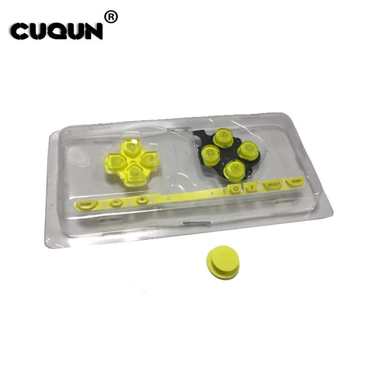 15 Màu Vỏ Ốp Lưng Nút Bộ & 3D Đính Đá Nắp PSP2000 Vỏ Hộp Phiên Bản Cũ Tay Cầm Chơi Game