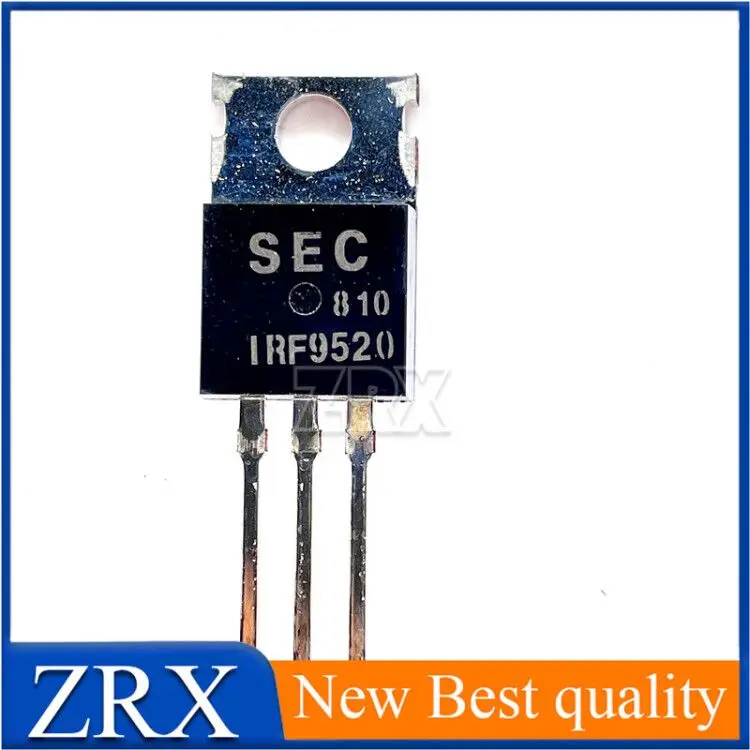 

5Pcs/Lot IRF9520 TO-220 P-Channel -100V -6.8A brand new original imported field effect