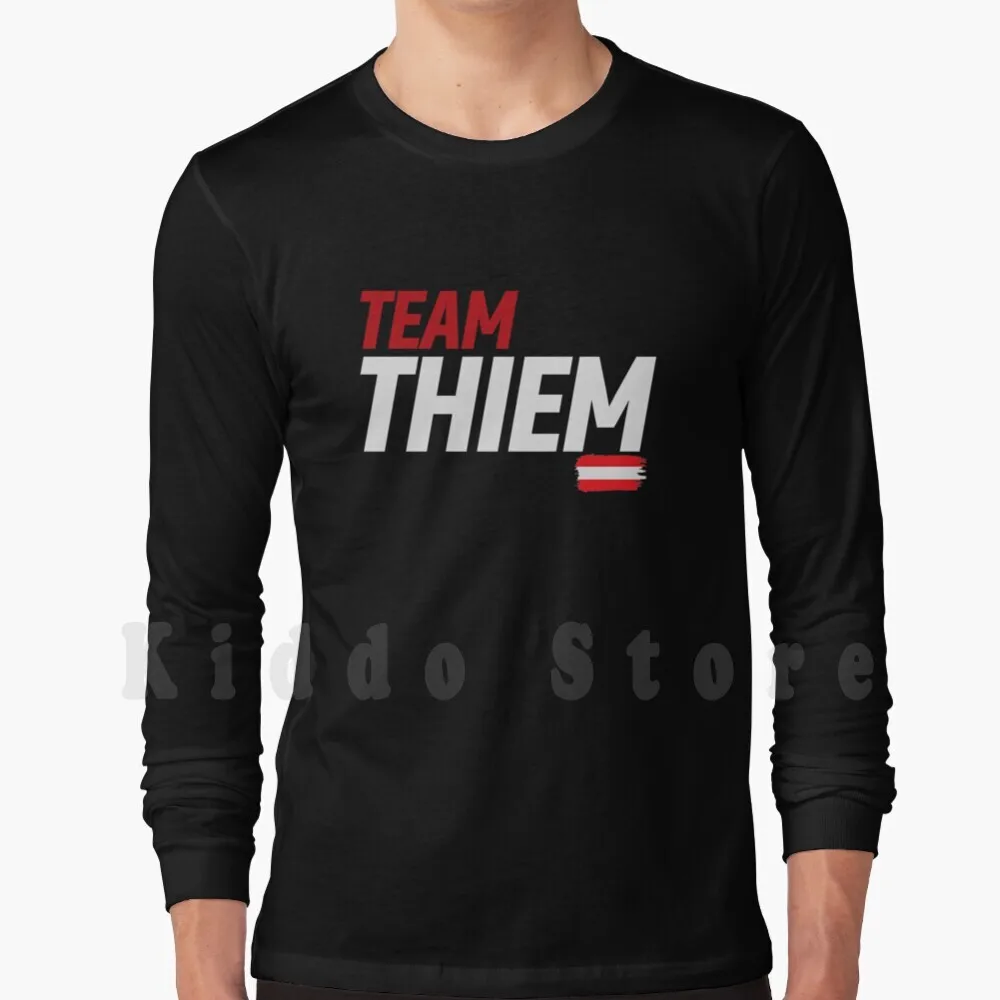 Team Dominic Thiem Hoodie Long Sleeve Thiem Dominic Thiem Team Thiem Tennis Austria Flag