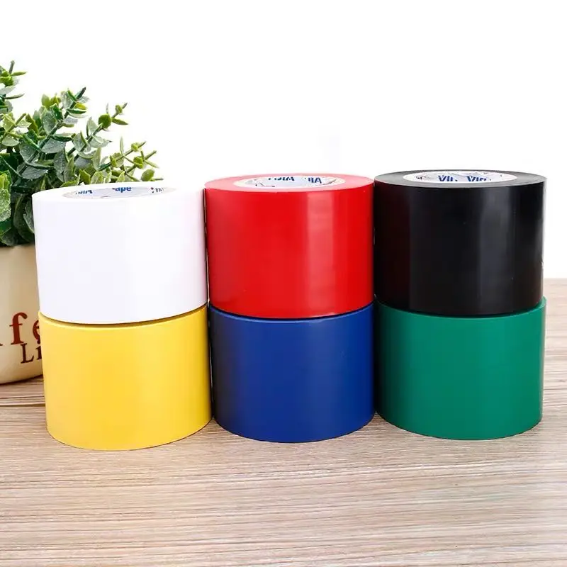 Flame Retardant Electrical Insulation Tape High Voltage PVC Electrical Tape Waterproof Self-adhesive Tape 50mm*20M