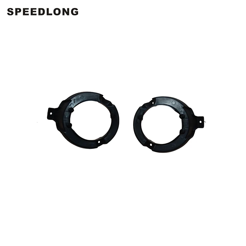 

1Pair Front Bumper Fog Lamp Light Bezel Covers Ring Trim Fit For Toyota C-HR 2018-2019