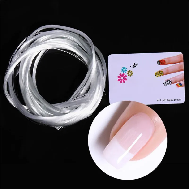 5M Nail Art Fiberglass for UV Gel DIY Nail Form Fibernails Acrylic Nail Extension Tips Fiber Glass Nails Building Manicure Tool