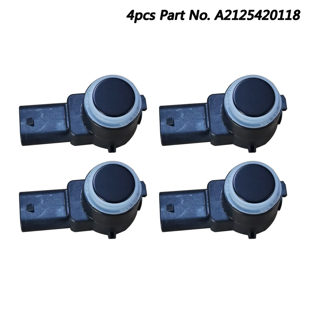 4pcs A2125420118 Parking Assist PDC Sensor for Mercedes-Benz W212 E350 E550 W204 W221 W245 W166 C216 CL 0263013272