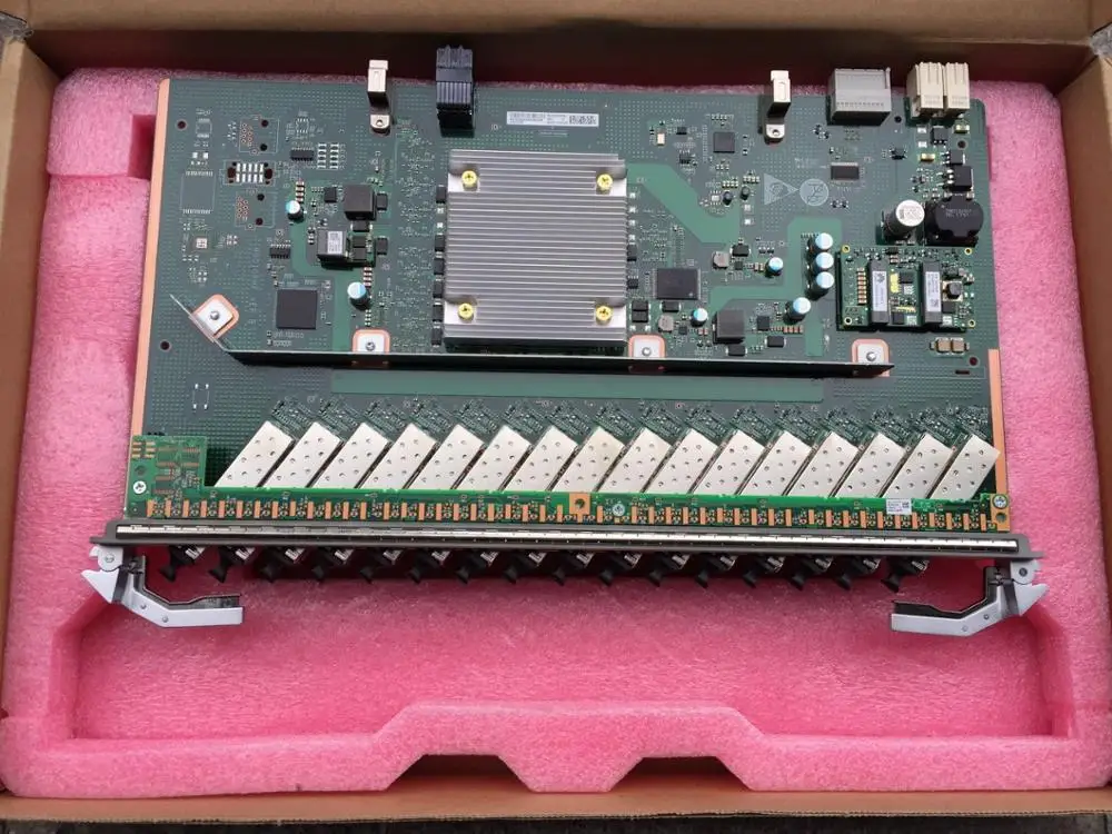 Original & brand new GPON card GPLF with 16 pcs C+ SFP H902GPLF for MA5800 series OLT