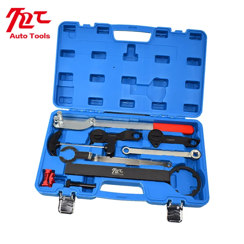 เครื่องยนต์ Timing Camshaft Alignment Tool ชุดสำหรับ VW Audi A3ที่นั่ง Skoda 1.0/1.2/1.4 ST0241 Camshaft การจัดตำแหน่งเครื่องมือชุด