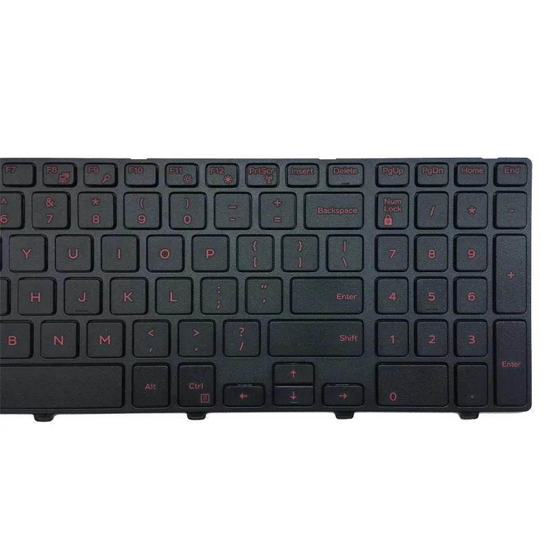 Kami Keyboard untuk Laptop DELL MP-13N73US-442 PK1313G1A09 NSK-LR0SC 1D SN8234 490.00H07.0L01 NSK-LR0SC 01 PK1313G1A00 Keyboard