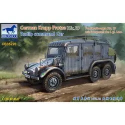 BRONCO CB35220 1/35 German Krupp Protze Kfz.19 Radio Command Car - Scale Model Kit