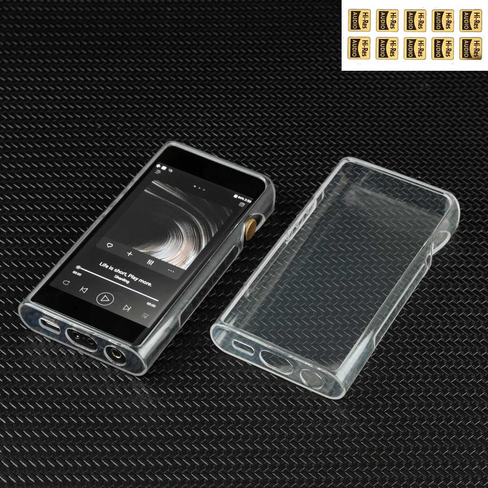 جراب هاتف جلد واقية من البولي يوريثان الناعم لمشغل موسيقى MP3 شانلينغ M6 21 M6 (21) Hifi