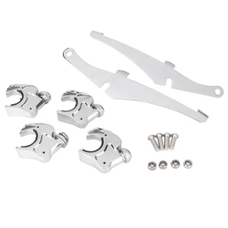 39mm Motorcycle Wind Screen Windshield Mount Bracket Fork Mounting Clamps Bracket Kits For Harley Dyna Sportster Models