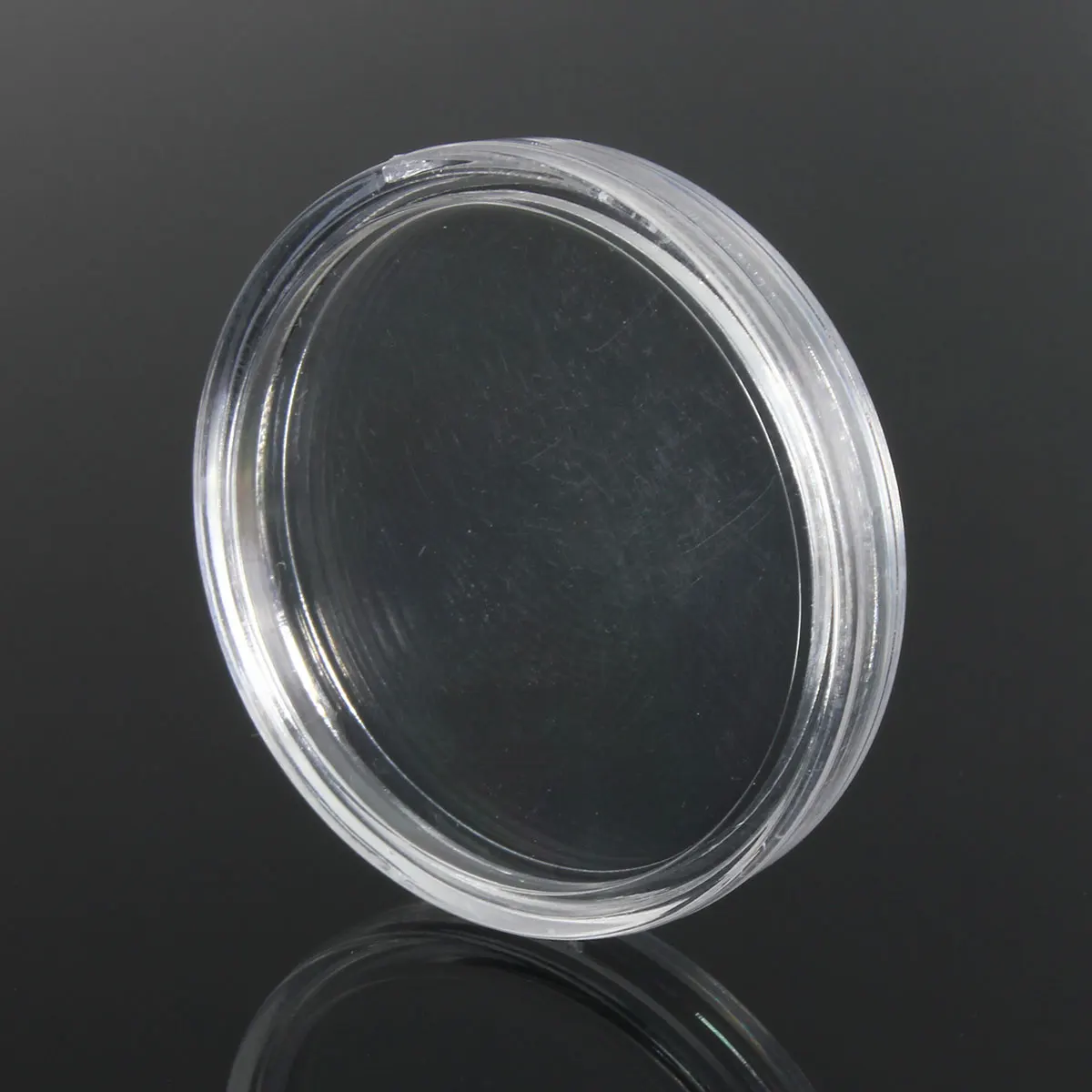 50 Pieces Of Transparent Coin Capsule Craft Container Storage Collection Box Frame Diameter 30mm 32mm 33mm 35mm 38mm 40mm Round