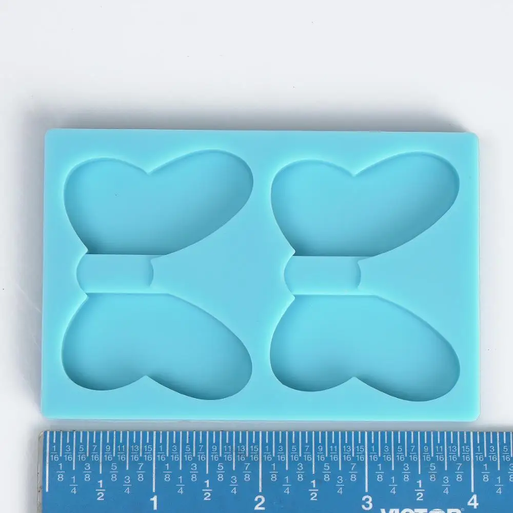 1 Piece Butterfly Straw Topper Silicone Mold Blue Slicone Mold Resin Mold 10339750