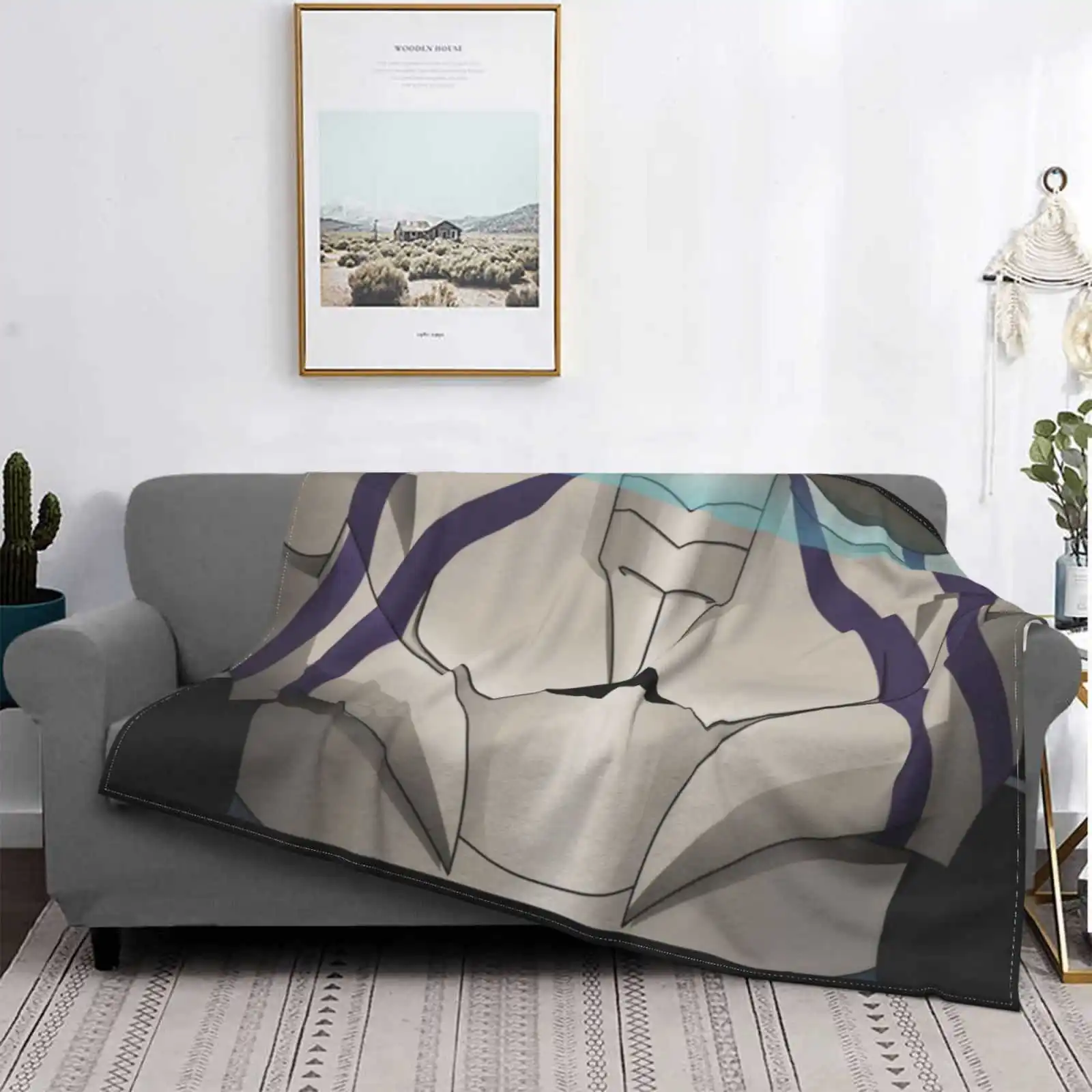 Оригинальный дизайн удобное фланелевое одеяло Vetra N7 массовый эффект Andromeda Bioware Turian Video