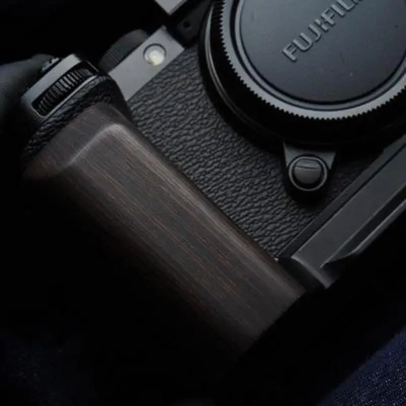 

For Fujifilm Fuji xs10 x-s10 Digital Camera Arca-Swiss RSS L Type wood Bracket Tripod Quick Release Plate Base Grip Handle