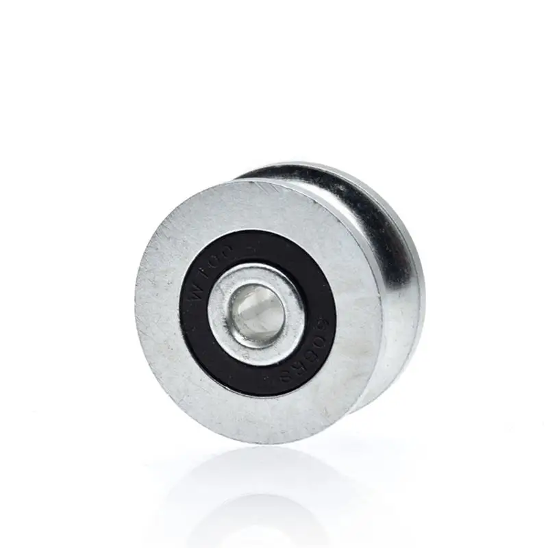 10 Stück/40 Stück U-Nut-Führungsrad 6*30*14mm Stahlrollenlager Seil-Draht-Leiterrolle 6x30x14 mm – Detail 2