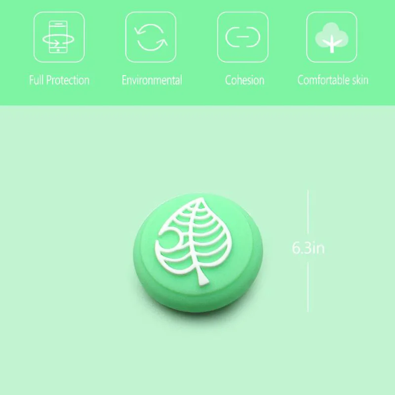 Чехол для джойстика с изображением животных, пересекающих дерево, Листьев, большого пальца, джойстика, чехол