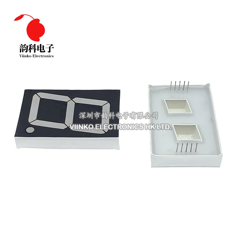 1pc 1.8inch LED display 7 Segment 1 Bit Digit Tube Red Common Cathode Digital 1.8 inch led 7segment