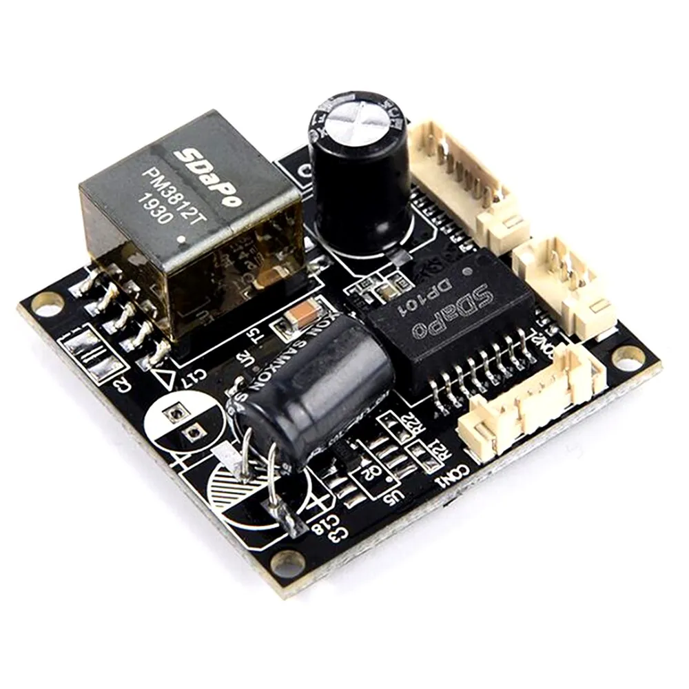 وحدة POE معزولة IEEE802.3af, مقاومة درجة الحرارة الصناعية 12V1A