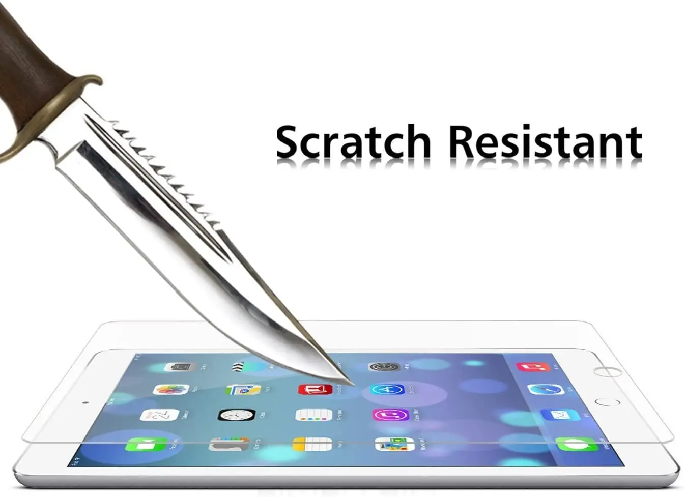 

Для Apple iPad 2/iPad 3/iPad 4 9,7 дюйма-Защитная пленка для экрана планшета, устойчивая к царапинам защитная пленка из закаленного стекла