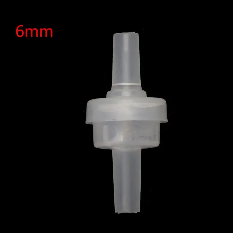 Plastic One-Way Non-Return Water Inline Fluids Check Valves for Fuel Gas Liquid