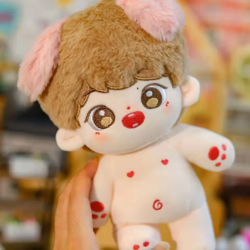 20cm Baby IDol Doll Customization Star Toy Souvenir Plush For Wangyibo Xiaozhan Gongjun Fans Collection Gift For Children