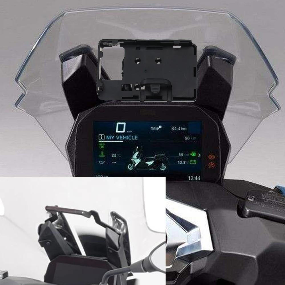 For BMW C400X C 400 X 400X C400 2019 Motorcycle GPS Smart Phone Navigation Mount Bracket Adapter Mounting Holder Support