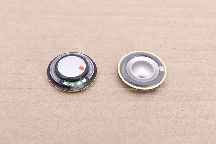 Titanio pellicola unità di altoparlante subwoofer 14.2 MILLIMETRI altoparlante FAI DA TE shell cuffie 2pcs