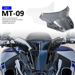 NEW 2021 2022 Windshield Windscreen For YAMAHA MT-09 FZ-09 MT09 FZ09 MT FZ 09 Motorcycle Accessories Wind Deflectors fz09 mt09