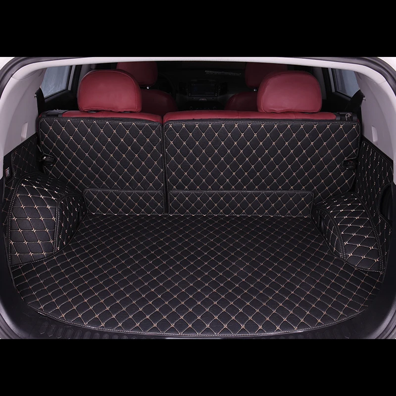 5 Seats Custom Car Trunk Mats Fit For Dacia Jogger 2021 2022 2023 2024 Auto Cargo Liner Pads Car Boot Carpet