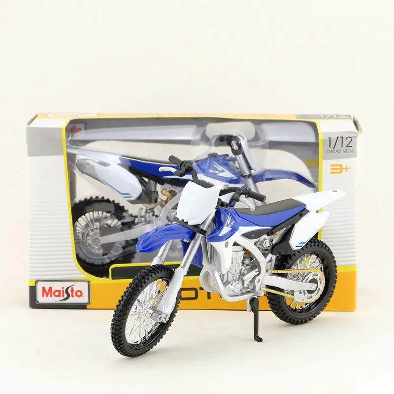 Hot-selling alloy 1:12 YZ450F motorcycle model, classic street car collection ornaments, Gifts in original packaging