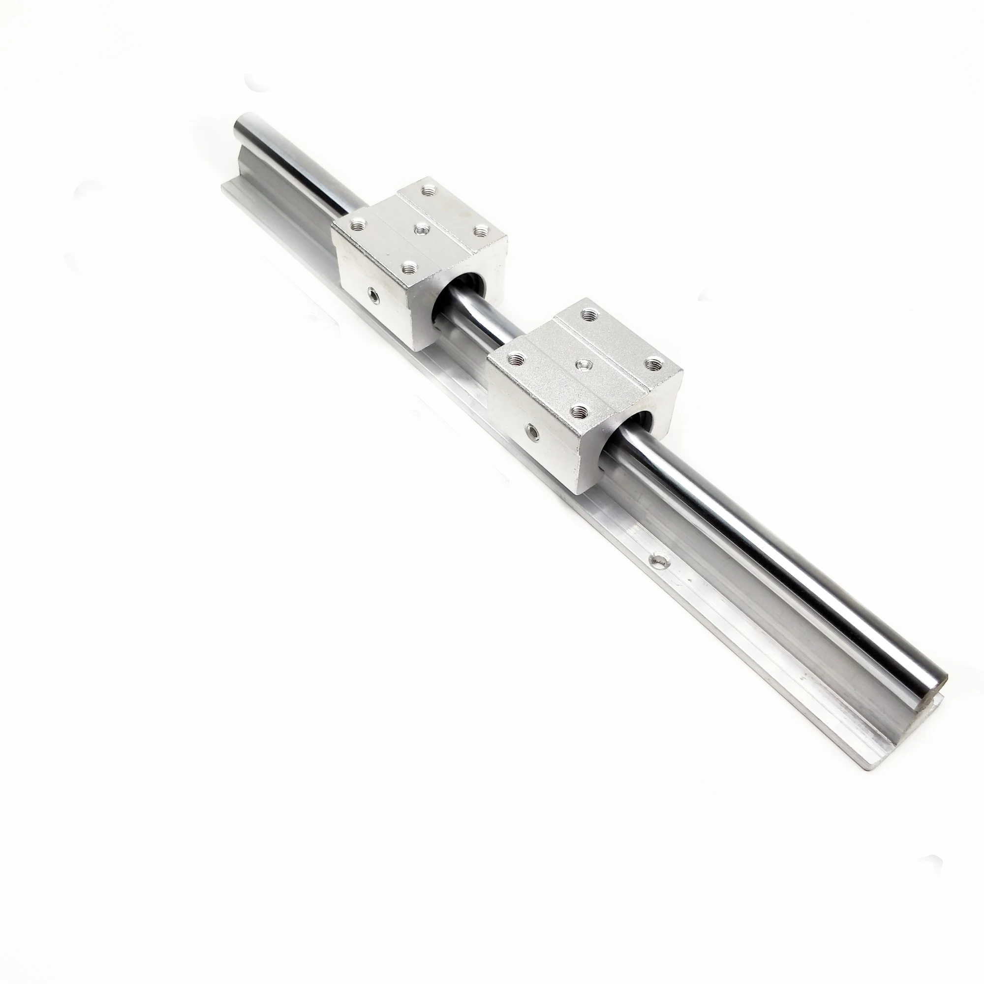 SBR linear rail HIGH SBR10 length 300 350 400 450 500 600 700mm 1set: 1 pcs linear guide SBR10 + 2 pcs SBR10UU blocks for CNC