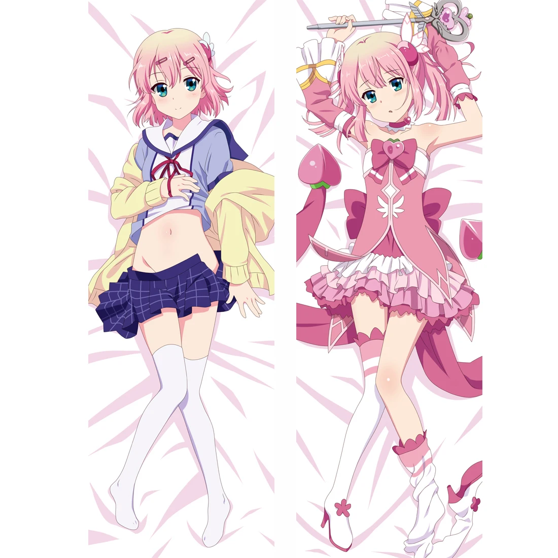 

Mxdfafa Anime Dakimakura Cover The Demon Girl Next Door Hugging Body Pillow Case Anime Cosplay kawaii Pillow Cover