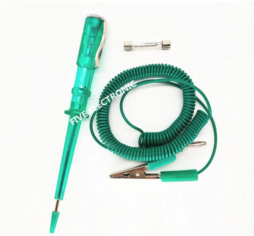 Auto/Car Circuit Electrical Test Pen 6V12V24V For Testing Or Repairing Light With A Free LED Lamp