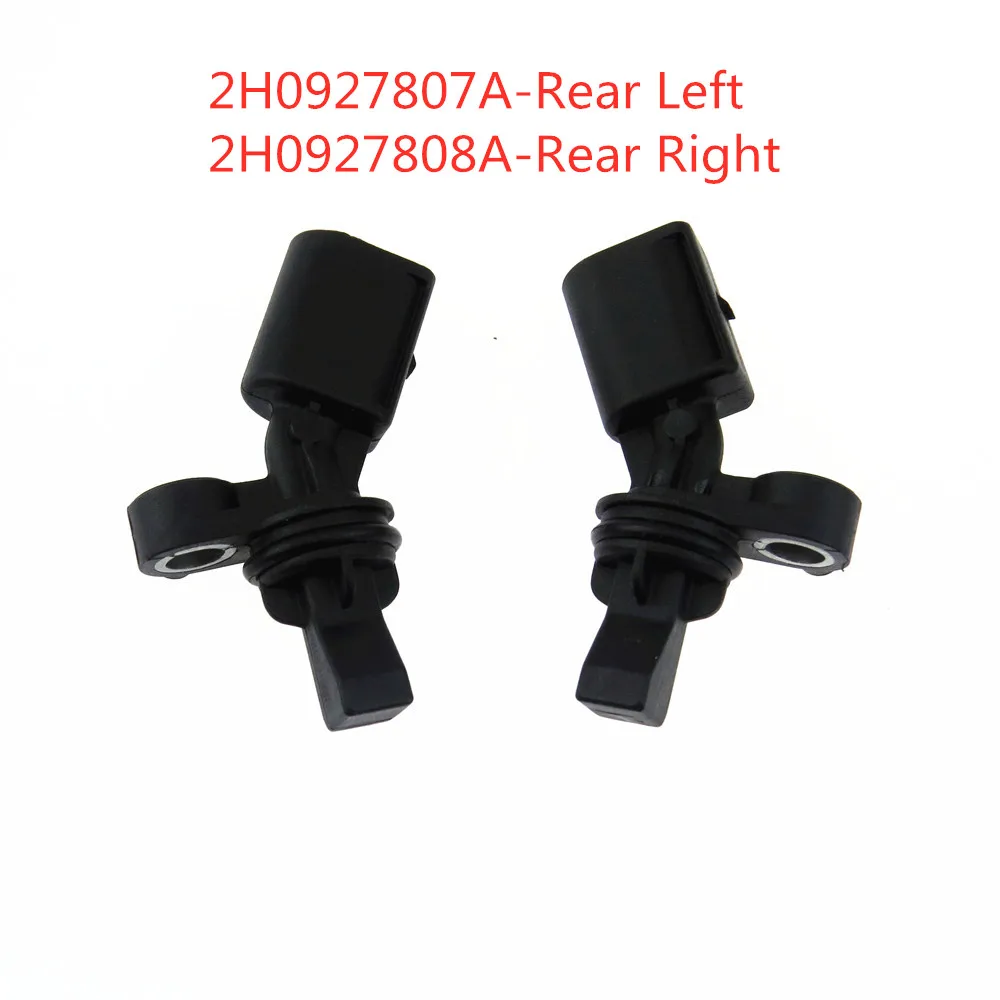 2H0927808A Rear Right & Left ABS Wheel Speed Sensor 2H0927807A for A3 TT Passat Amarok 2H0 927 807A 2H0 927 808 A