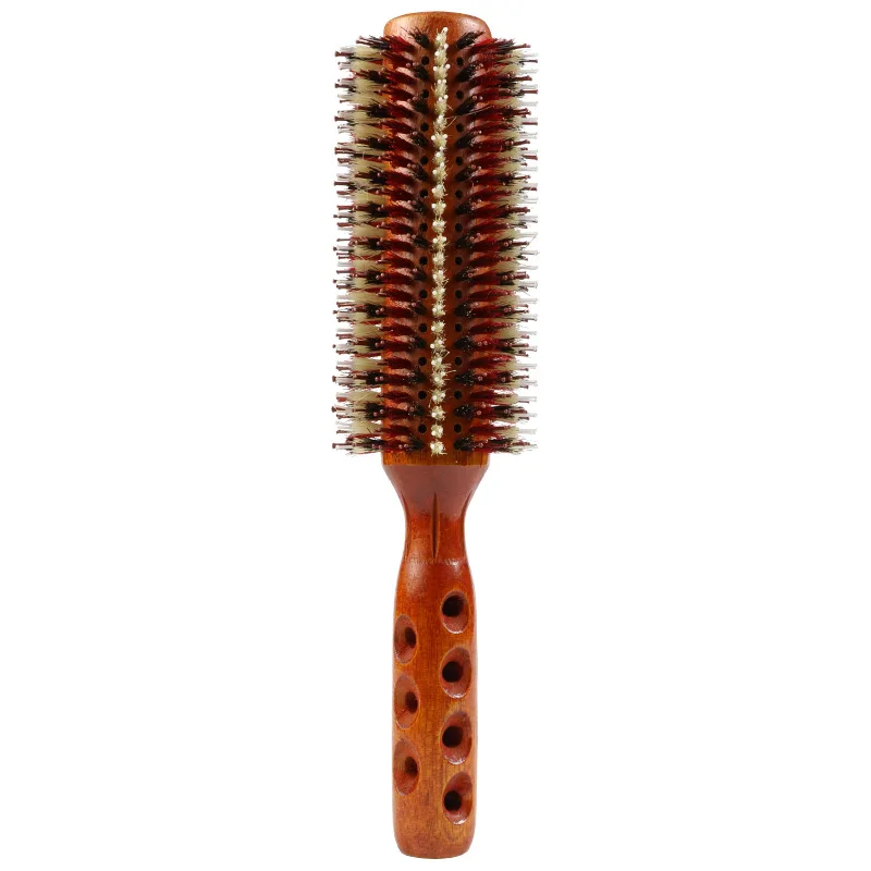 Round Hair Brush Quiff Roller Convenient Curling Roll Hair Brush Vent Brush For Women And Men Hair Brush Barber Accessories