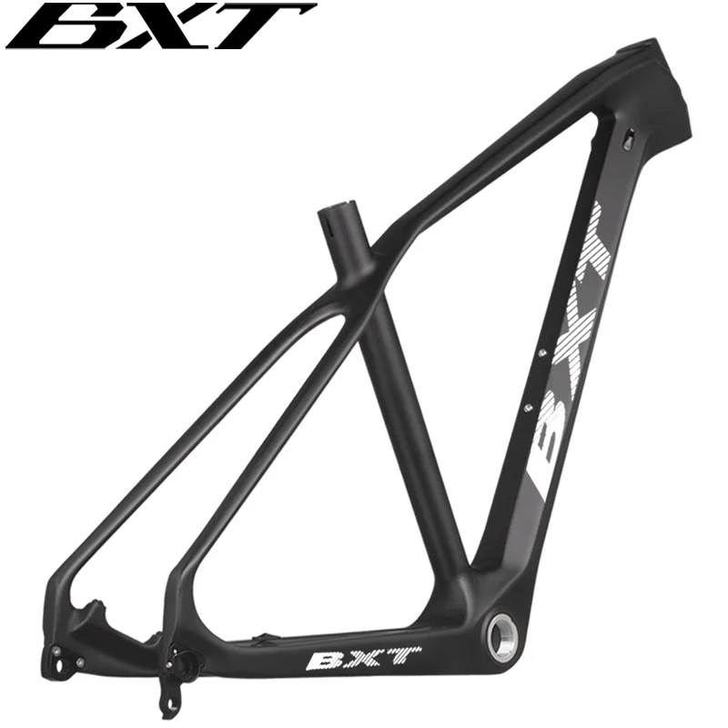 BXT Full Carbon MTB Telaio 27.5er Quadro Carbone T1000 Telaio per Mountain Bike in Carbonio 27.5 pollici Thru Axle MTB Telaio per bicicletta in