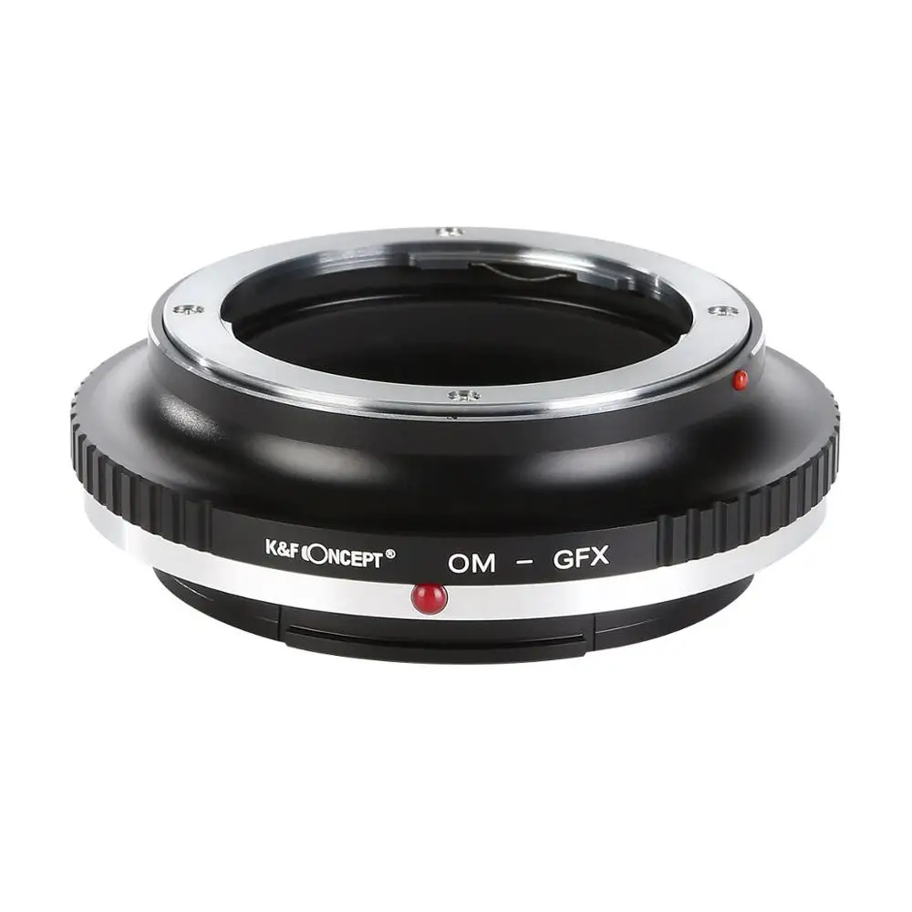 

K&F Concept OM-GFX Adapter for Olympus OM Mount Lens to FUJIFILM Fuji GFX Mount Camera GFX 50S 50R 50sII 100s Lens Adapter