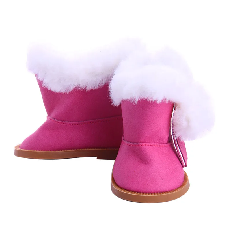 Doll 14Styles Color Quality Boots For 18 Inch American & 43 Cm Born Baby For Our Generation Birthday Girl's Toy Gift