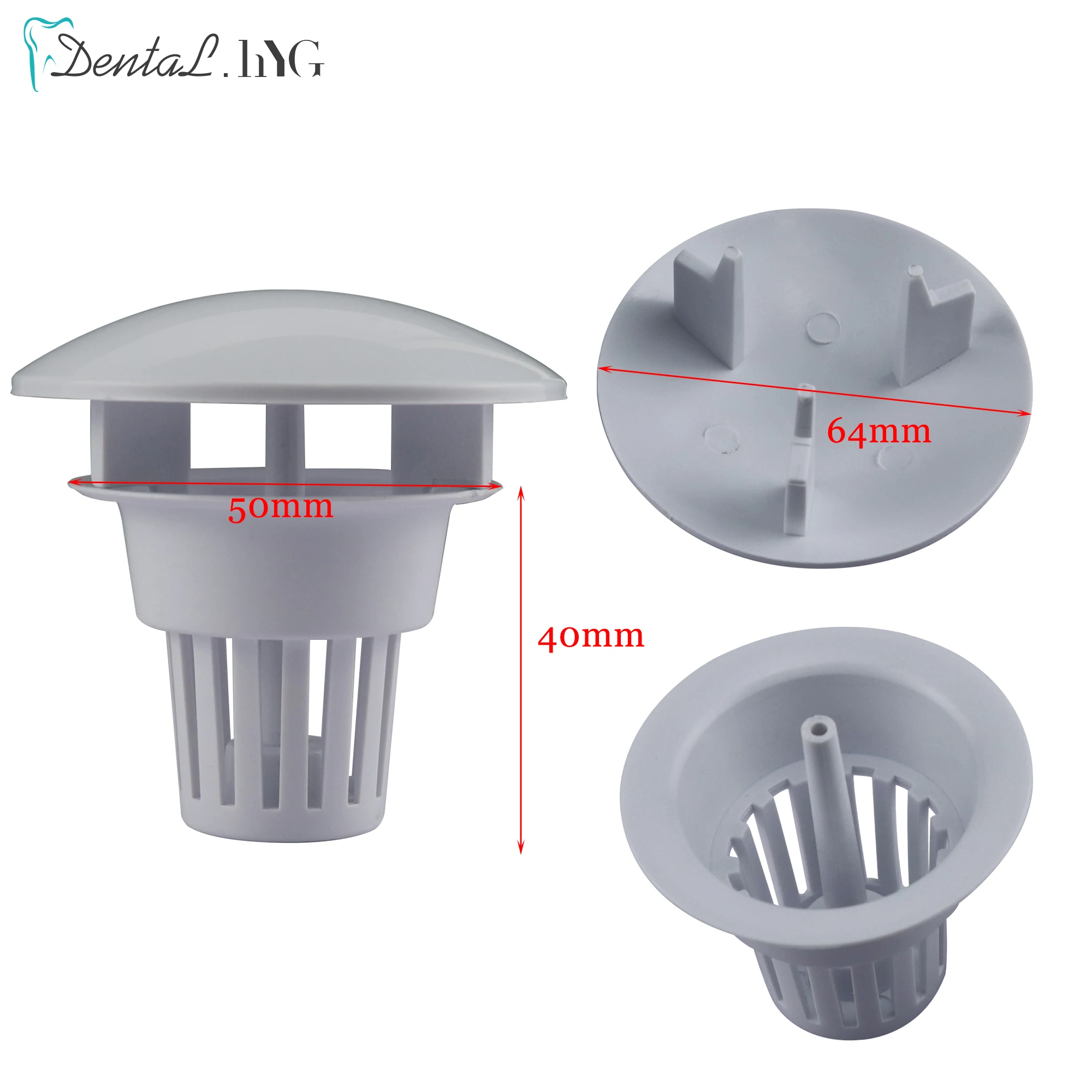 Filtr stomatologiczny do Spittoon Cuspidor plastikowa ceramiczna Spittoon osłona filtra fotel dentystyczny jednostka części zamienne Dental filtr