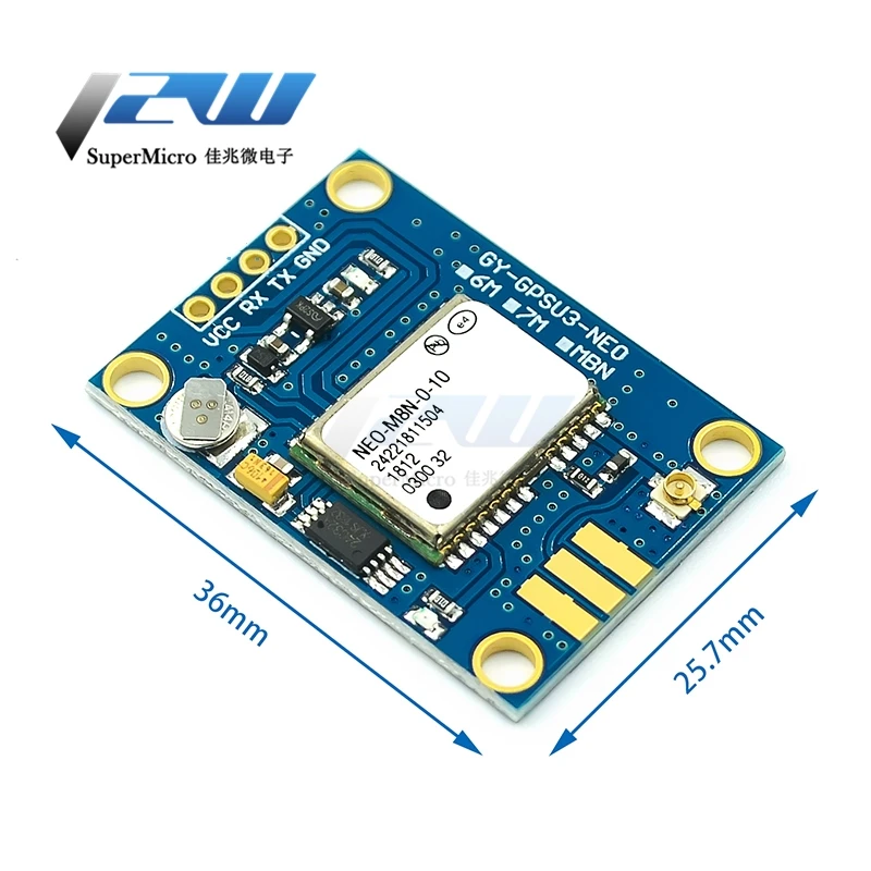 NEO-7M-000 GPS module MWC  GY-NEO-6M /7M /8M V2 Flight Control GPS Module with EEPROM MWC APM2.5 Flight Control with Antenna NEO