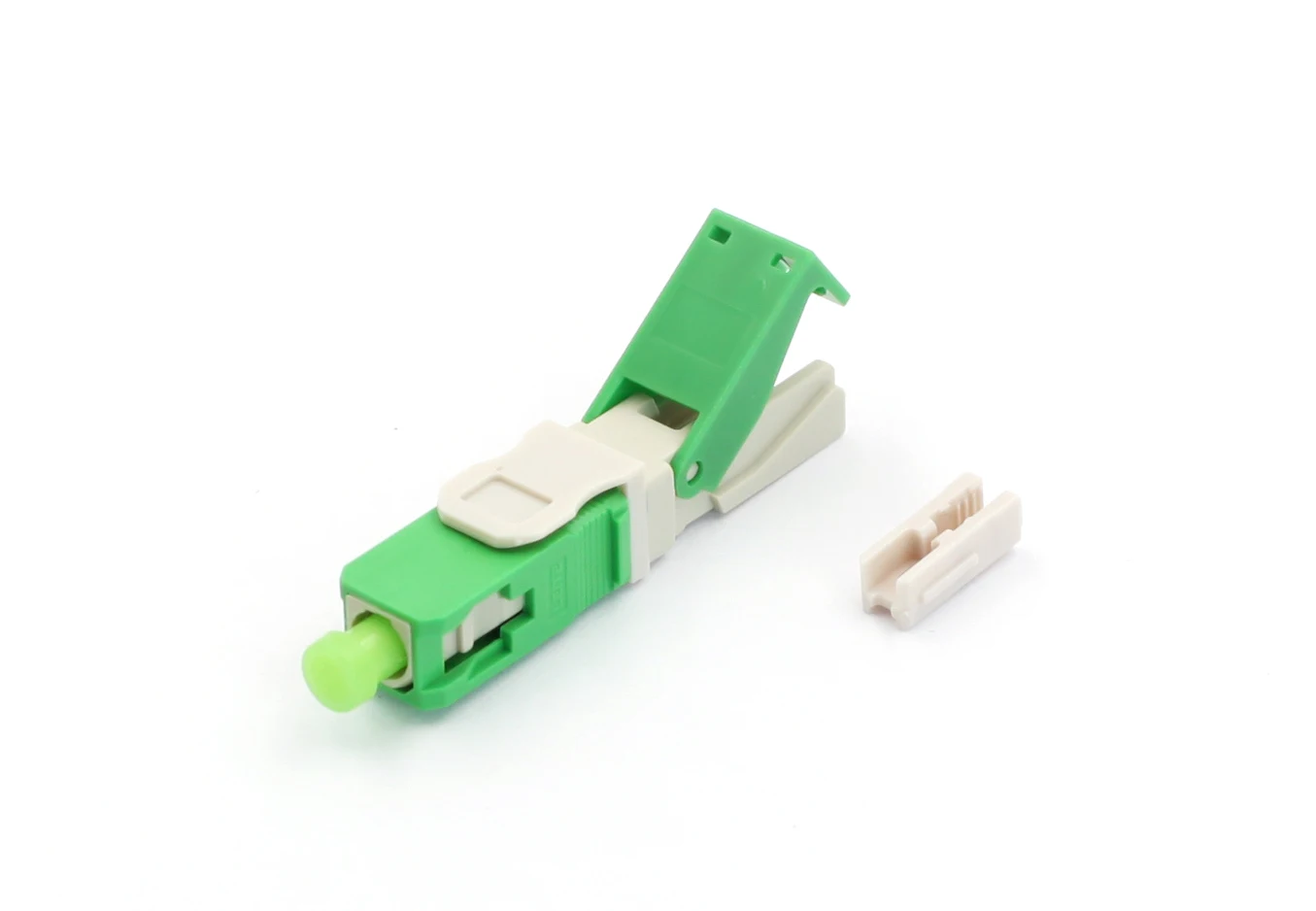 Naar Sc Upc Fiber Optic Fast Connectors Single Mode Sc Apc Fiber Optic Quick Connectors Mechanische Adapter Voor Ftth Catv Netwerk