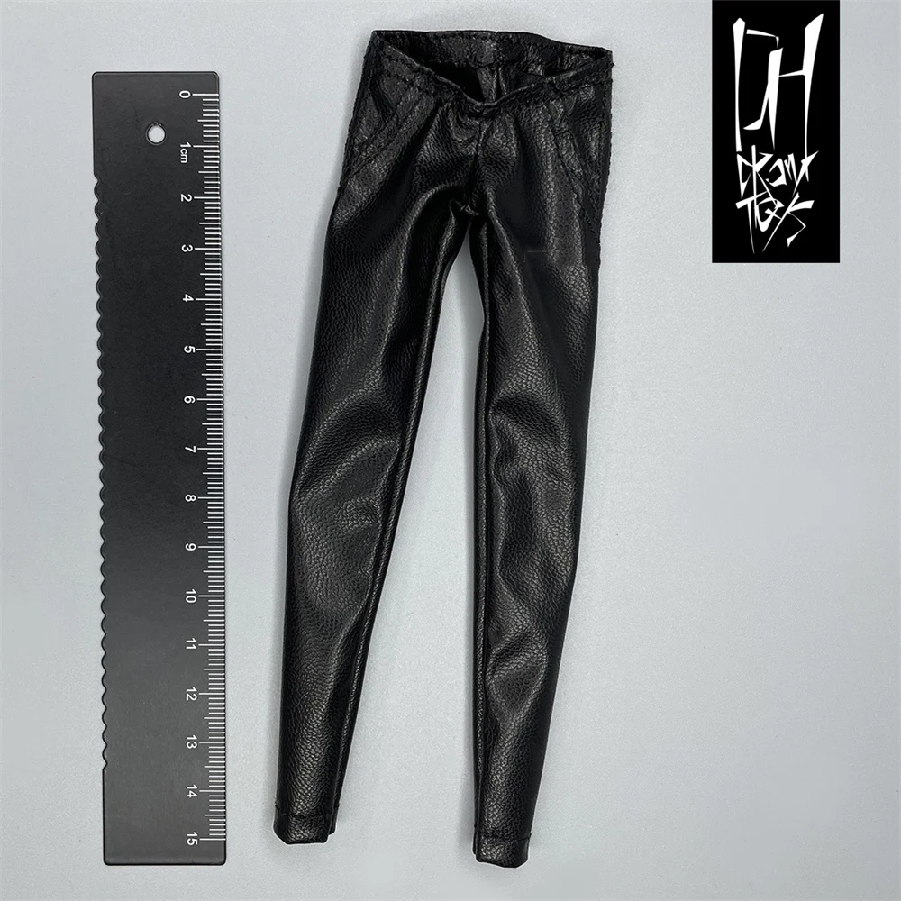 

Hot Sales 1/6th Trendy Fashion For Girl Slim Leather Coat Pant Model Can Suit Verycool Pichen 12inch Female Body Accessories