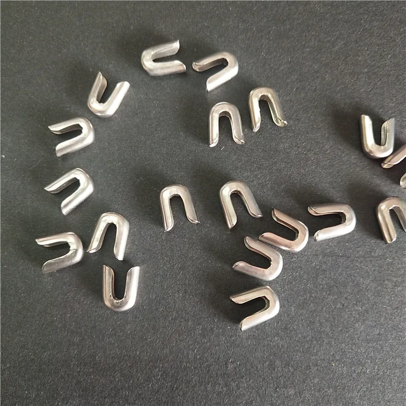 300PCS Wholesale 4/5/6mm Stainless Spiral Steel Bone Cap for Underwear Accessories